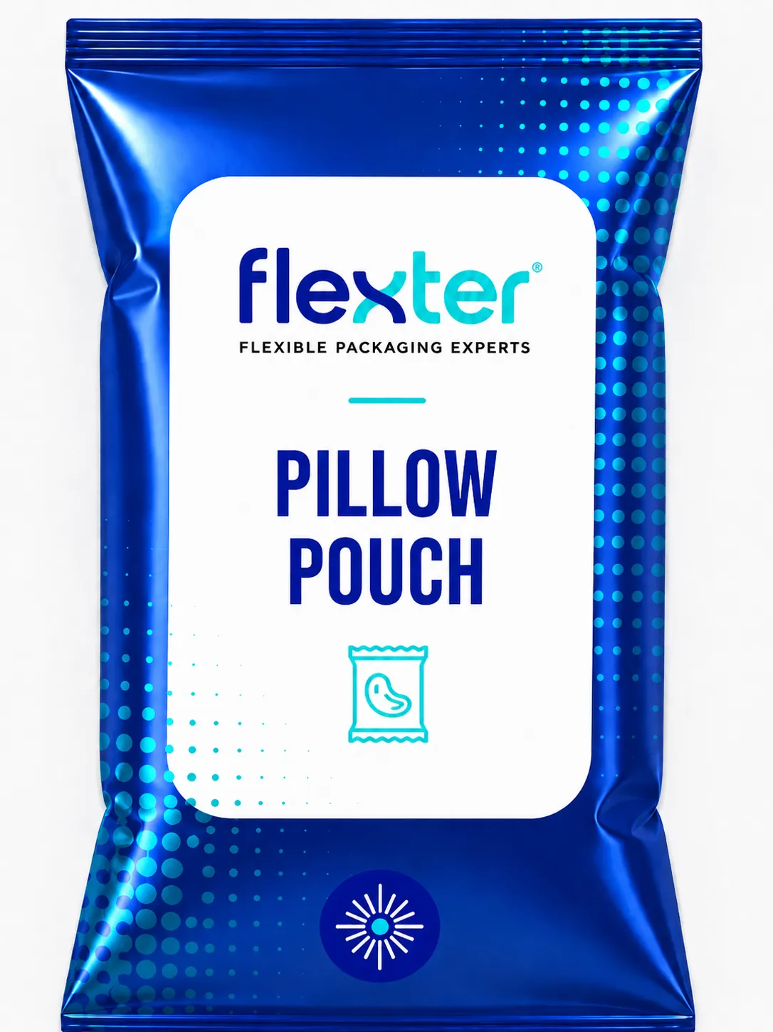 Bolsa tipo almohada Flexter, Pillow Pouch / Back Seal / T-Seal Pouch