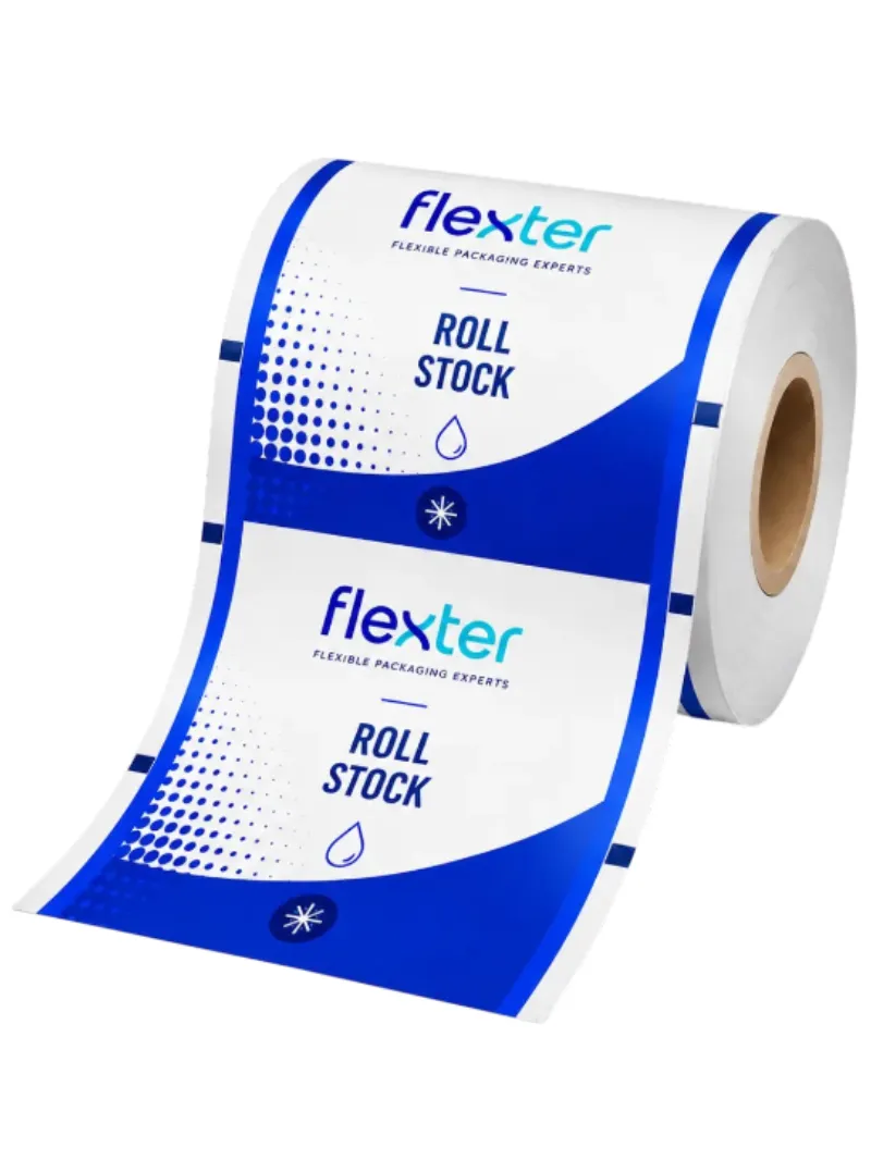 Roll Stock Flexter, película en rollo Flexter, Película en bobina para maquinaria FFS: Form-Fill-Seal