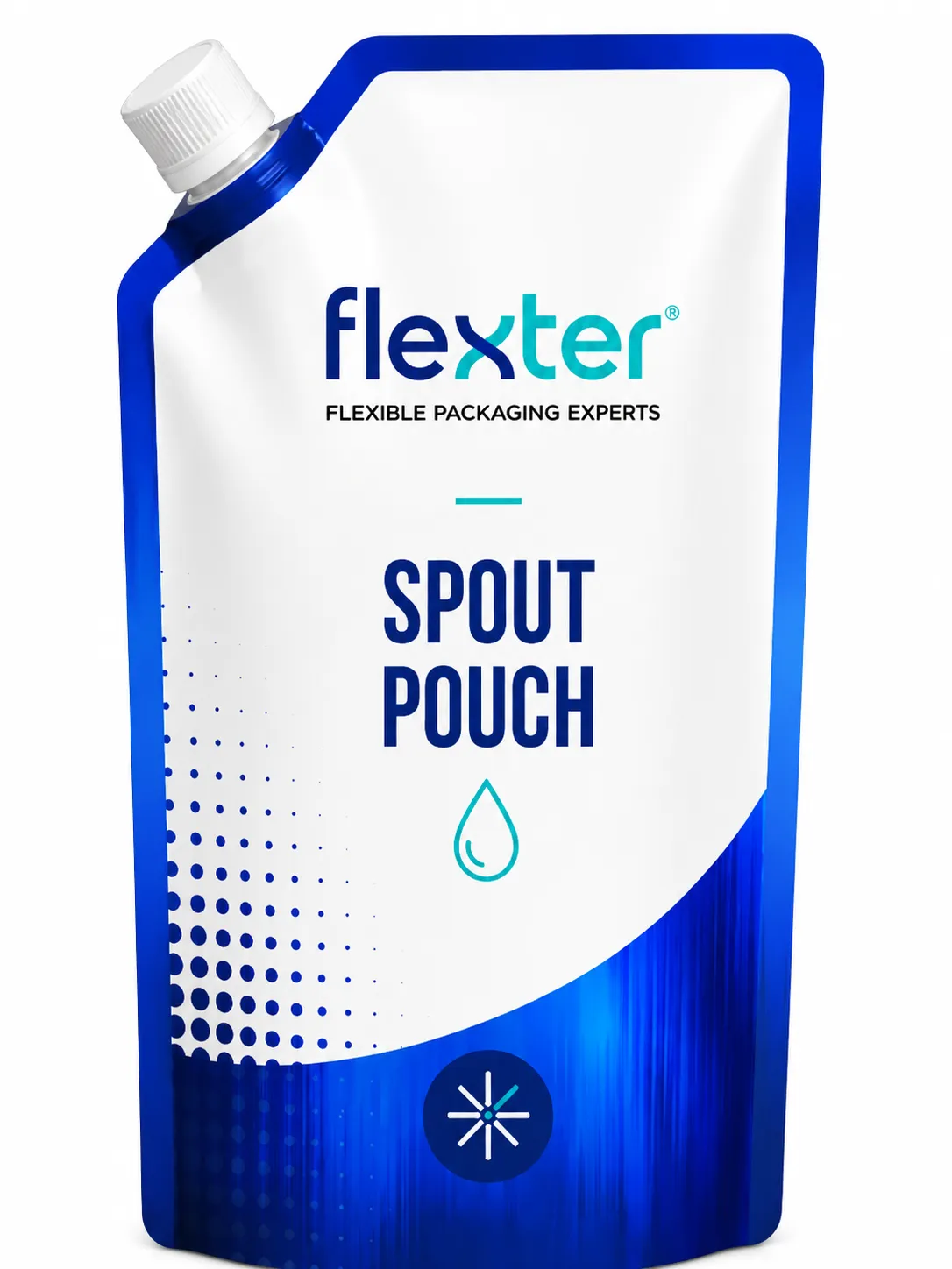 Spout Pouch Flexter, Pouch con boquilla Flexter